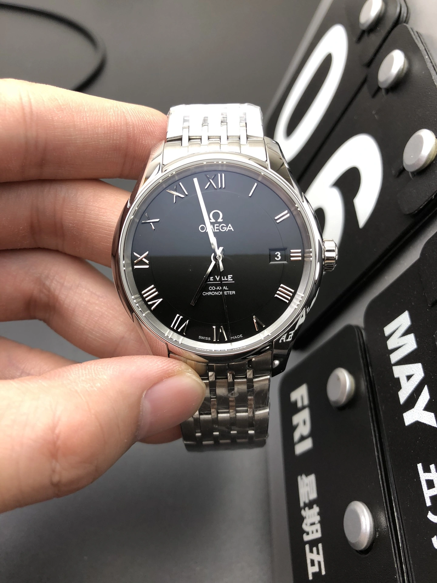 CBD Factory Omega De Ville Prestige 39.5mm Black Dial (424.10.40.20.01.001) 1:1 Super Clone – DD2500 Movement Elegant 334